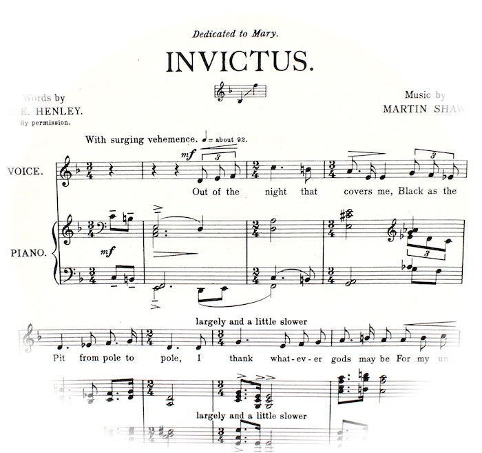 Martin Shaw Invictus martin shaw