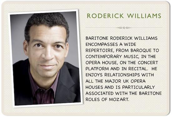 Roderick Williams full face portrait